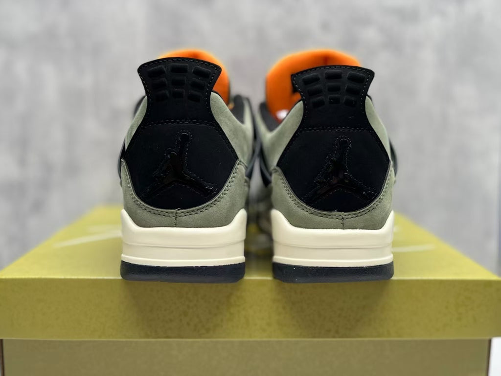 Air Jordan 4 Retro Sneakers | Olive Green