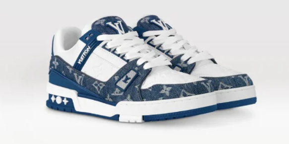 Louis Vuitton LV Trainer Sneakers | Black / White Monogram