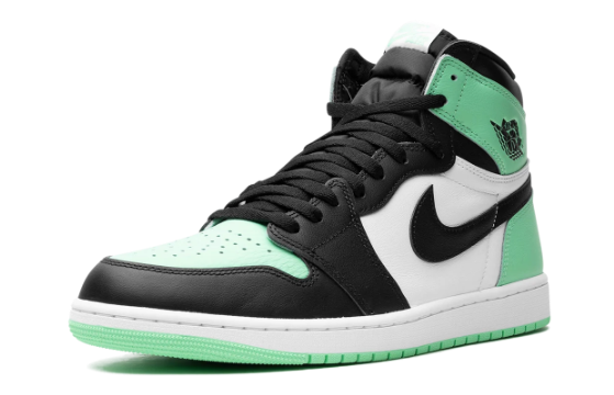 Air Jordan 1 Retro High OG Sneakers | Green Glow