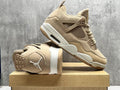 Air Jordan 4 Retro Sneakers | Milk Tea Beige / Cream