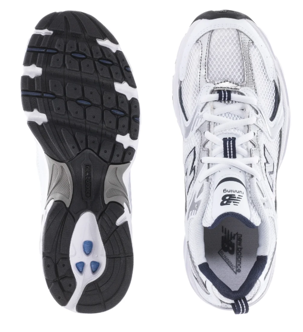 New Balance 530 Women's Wide Sneakers | White / Silver