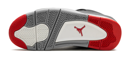 Air Jordan 4 GS Sneakers | Bred Reimagined