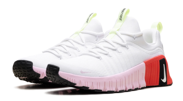 Nike Free Metcon 6 Women's Shoes | White / Pink Foam