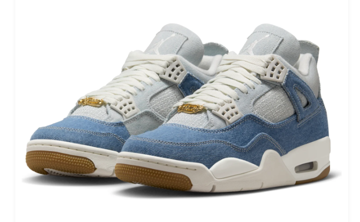 Air Jordan 4 TEX Women's Sneakers | Denim