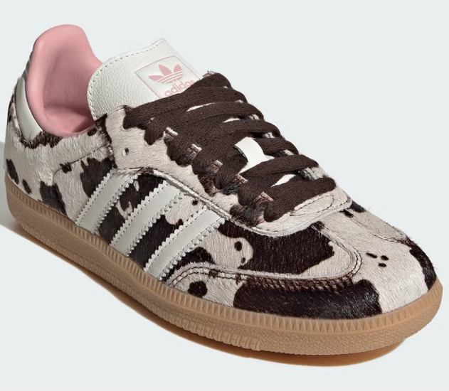 adidas Samba Women's Sneakers | Cow Print