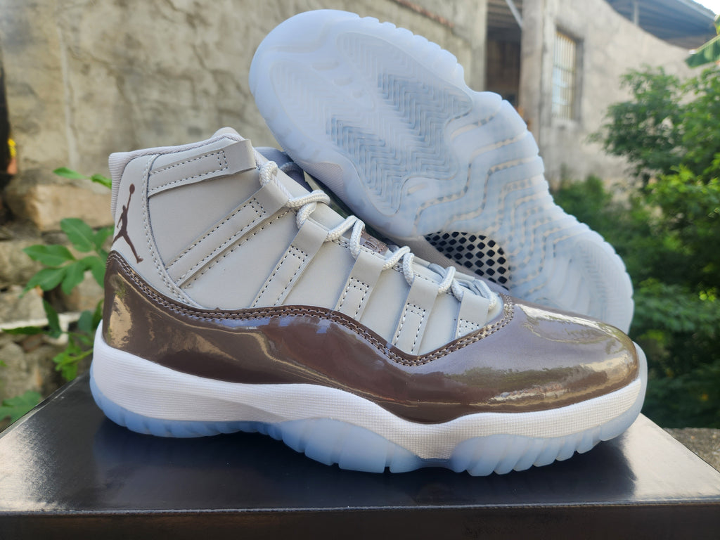 Air Jordan Grey & Taupe High-Top Sneakers