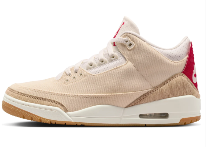 Air Jordan 3 Retro x Levi's Sneakers | Ecru Denim