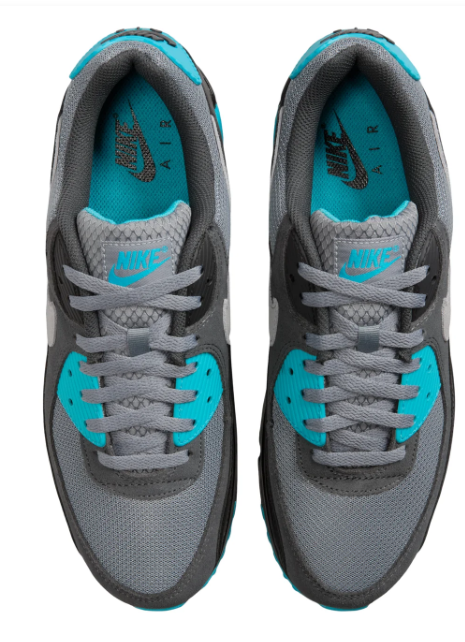 Nike Air Max 90 Sneakers | Cool Grey / Dusty Cactus / Black