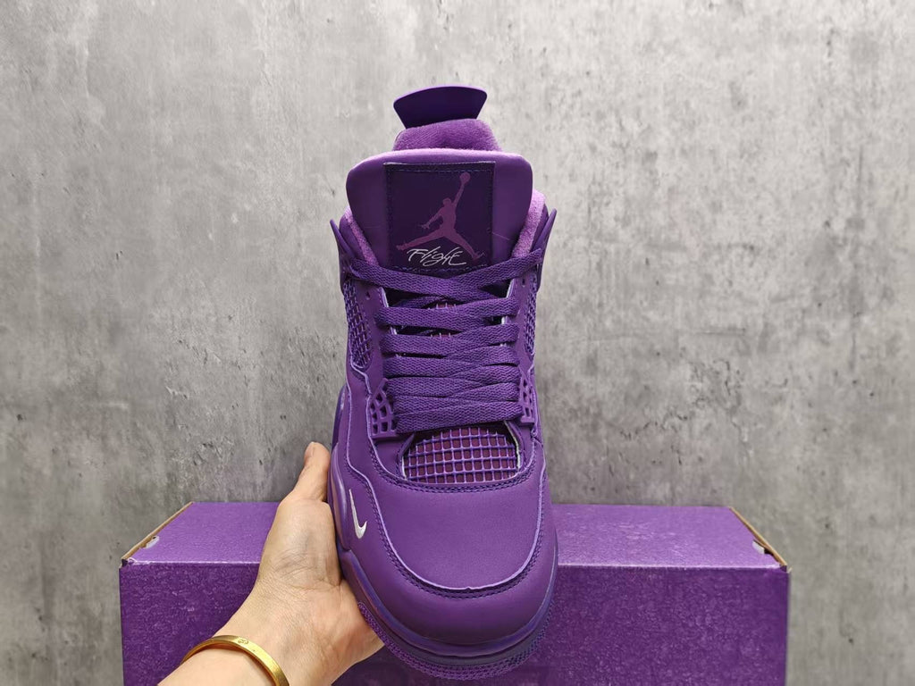 Air Jordan 4 Sneakers | Purple