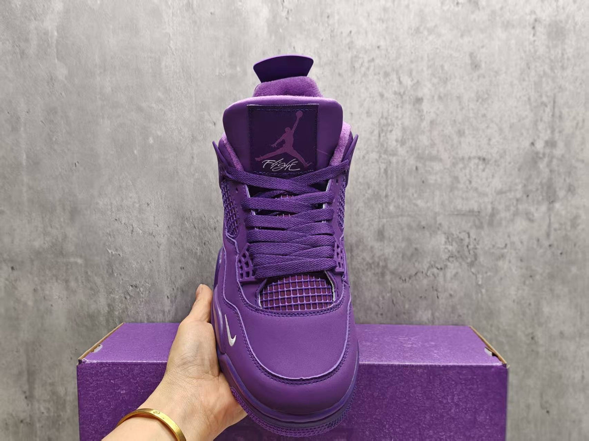 Air Jordan 4 Sneakers | Purple