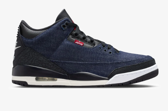 Jordan x Levi's® Air Jordan 3 Retro | Indigo / Gym Red