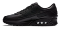 Nike Air Max 90 LTR Men's Leather Sneakers | Triple Black