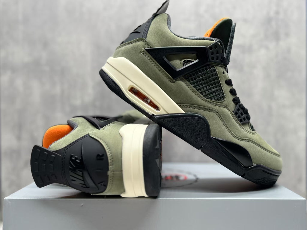 Air Jordan 4 Retro Sneakers | Silk Green