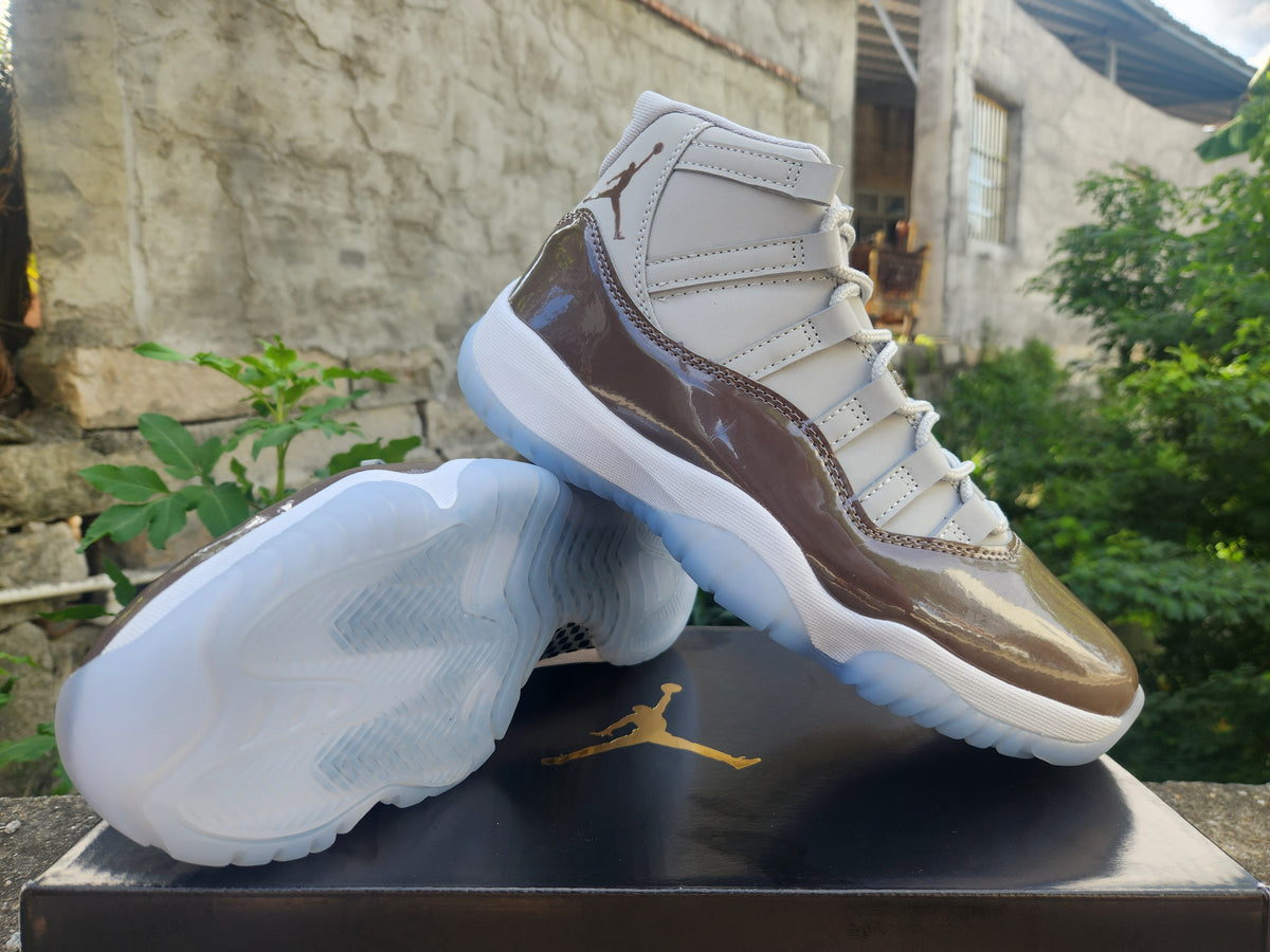 Air Jordan Grey & Taupe High-Top Sneakers