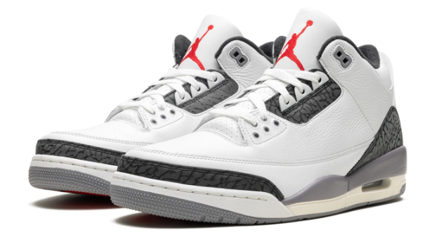 Air Jordan 3 Sneakers | Cement Grey