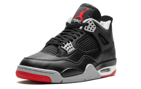 Air Jordan 4 Sneakers | Bred Reimagined