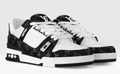 Louis Vuitton LV Trainer Sneakers | Black / White Monogram