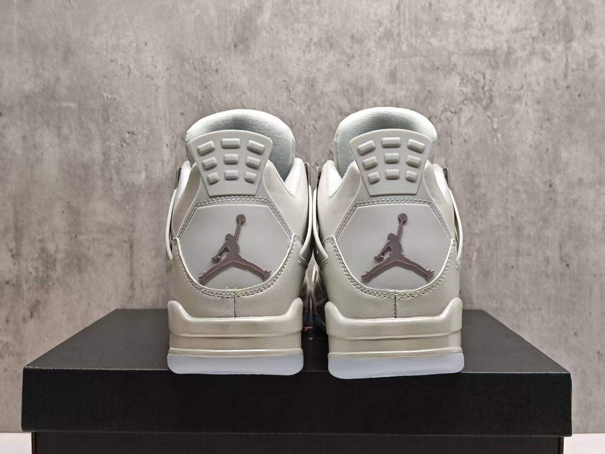 Air Jordan 4 Retro Men's & Women's Sneakers | Light Grey