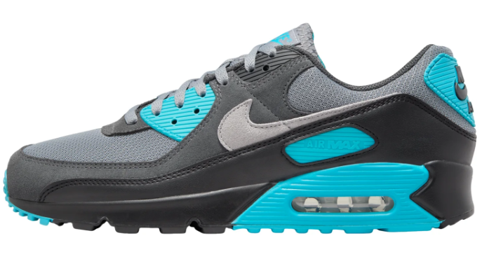 Nike Air Max 90 Sneakers | Cool Grey / Dusty Cactus / Black