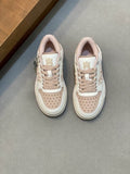 AMIRI Low-Top Sneakers | White / Blush Pink