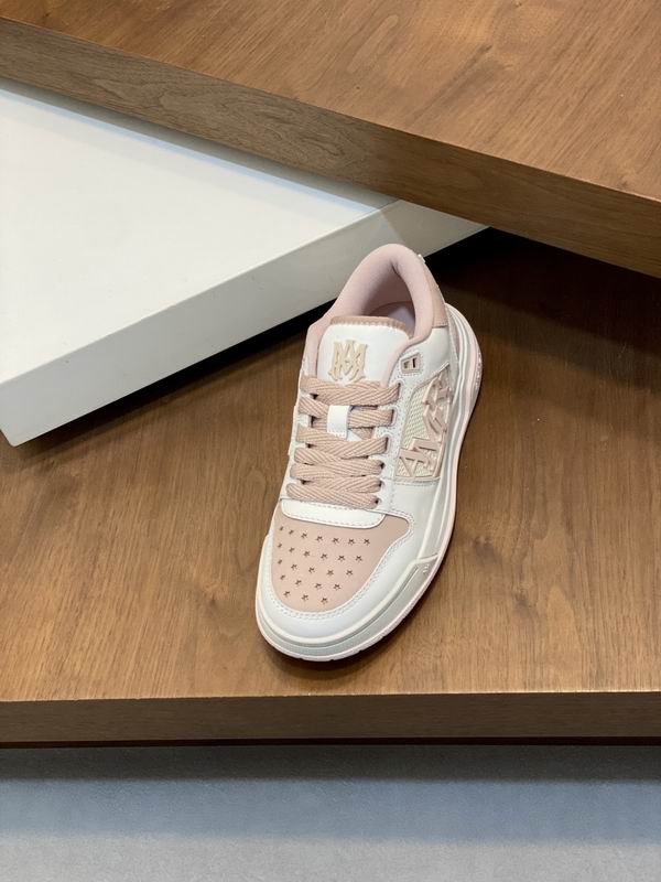 AMIRI Low-Top Sneakers | White / Blush Pink