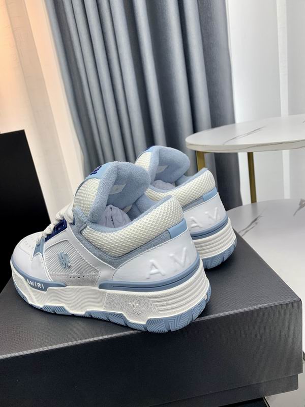AMIRI Chunky Low-Top Sneakers | White / Light Blue