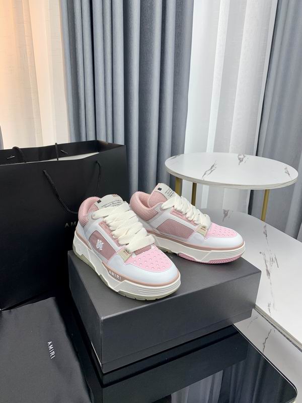 AMIRI Chunky Low-Top Sneakers | White / Pink