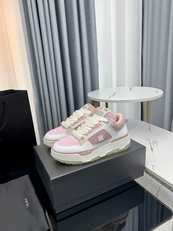 AMIRI Chunky Low-Top Sneakers | White / Pink