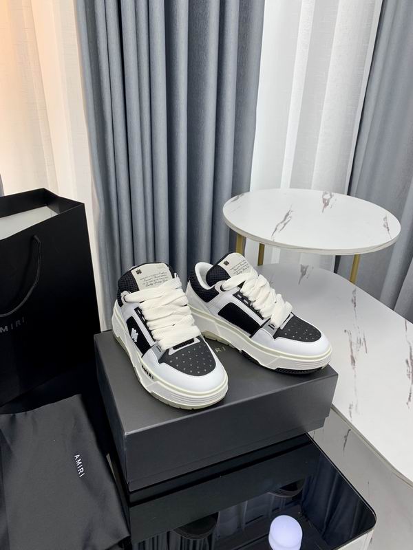 AMIRI Chunky Low-Top Sneakers | White / Black