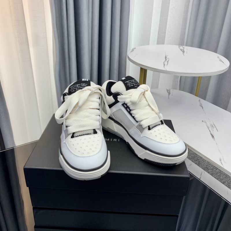AMIRI Chunky Low-Top Sneakers | White / Grey / Black
