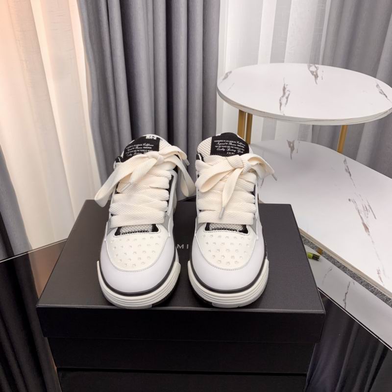 AMIRI Chunky Low-Top Sneakers | White / Grey / Black