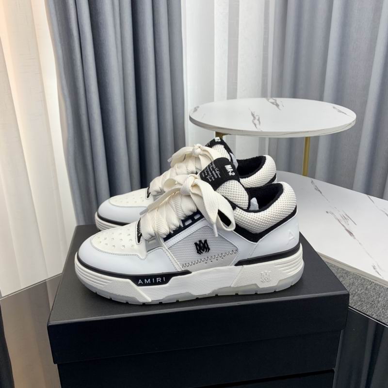 AMIRI Chunky Low-Top Sneakers | White / Grey / Black