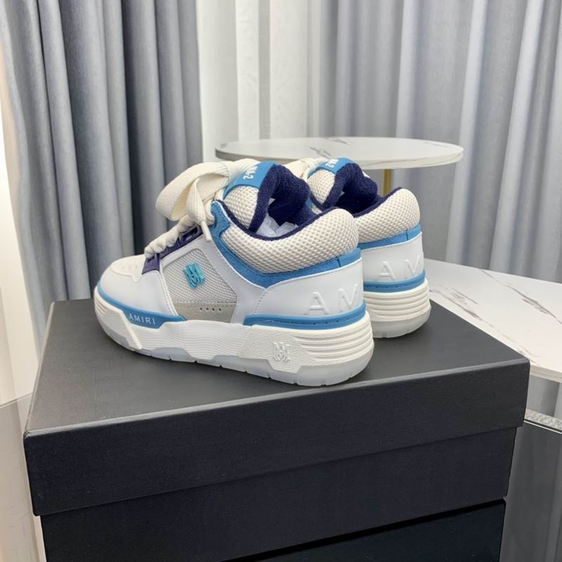 AMIRI Chunky Low-Top Sneakers | White / Blue