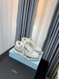 AMIRI Chunky Low-Top Sneakers | White / Grey / Cream