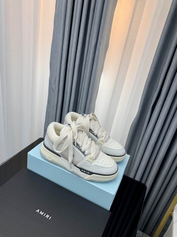 AMIRI Chunky Low-Top Sneakers | White / Grey / Cream