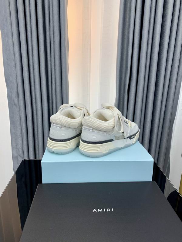 AMIRI Chunky Low-Top Sneakers | White / Grey / Cream