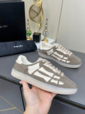 AMIRI Low-Top Sneakers | Taupe / White Bone Detail