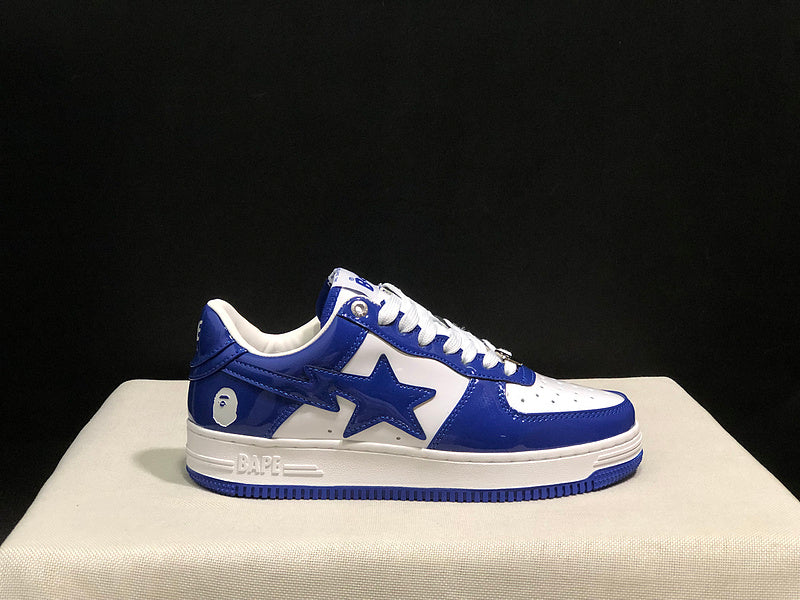 BAPE STA Low-Top Sneakers | Blue / White