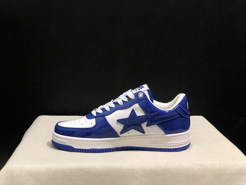 BAPE STA Low-Top Sneakers | Blue / White