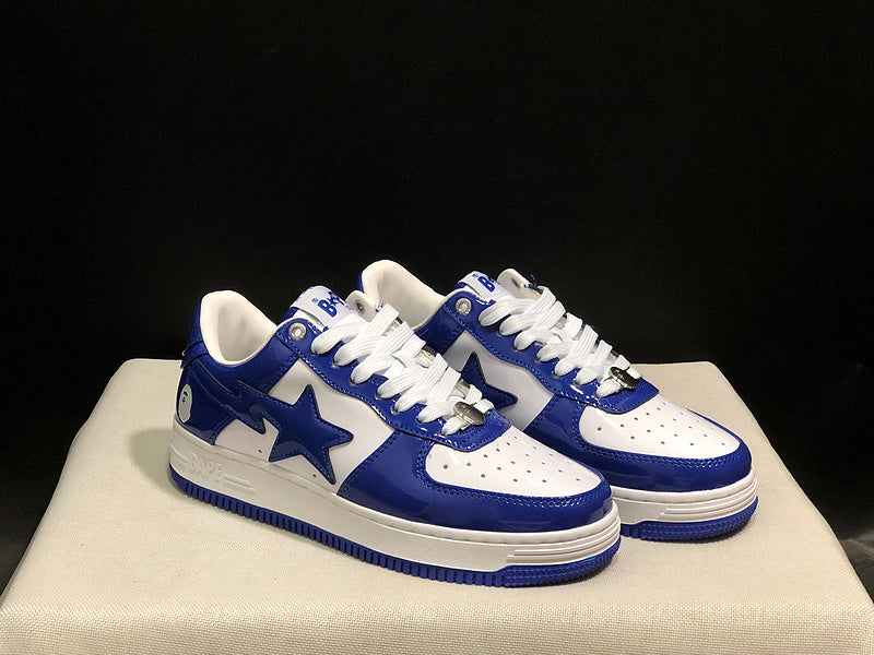 BAPE STA Low-Top Sneakers | Blue / White