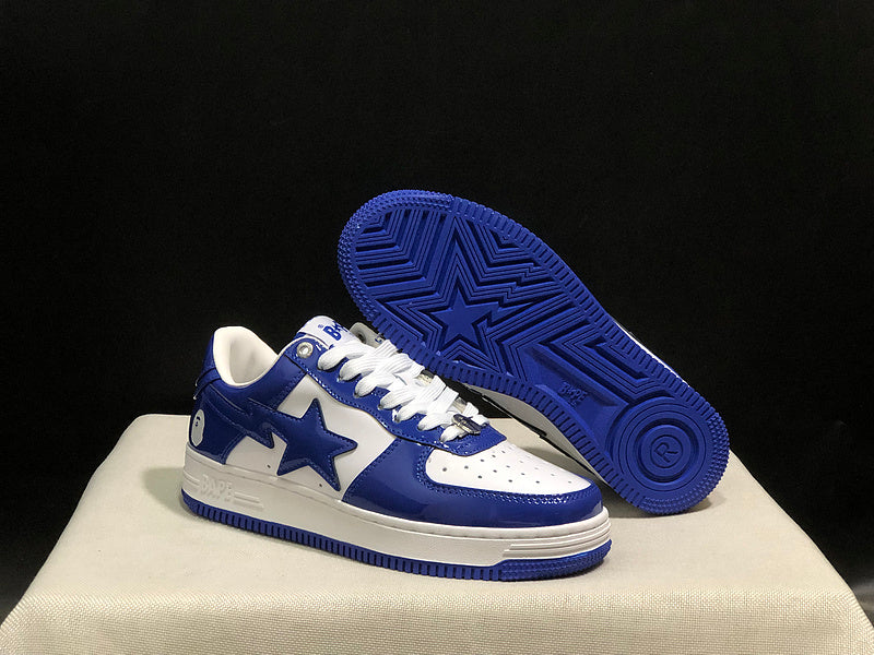 BAPE STA Low-Top Sneakers | Blue / White