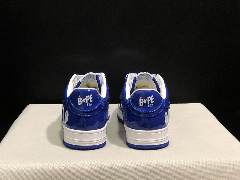 BAPE STA Low-Top Sneakers | Blue / White