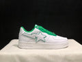 BAPE STA Low-Top Sneakers | White / Green