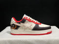 BAPE STA Low-Top Sneakers | Black / Cream / Red