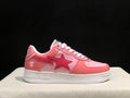 BAPE STA Low-Top Sneakers | Pink / White