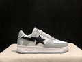 BAPE STA Low-Top Sneakers | Grey / White / Black
