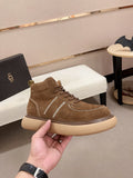 UGG Brown Cross-Stitch Lace-Up Ankle Boots