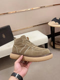 UGG Khaki Cross-Stitch Lace-Up Ankle Boots