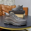 UGG Grey Sculpted-Sole Lace-Up Sneakers