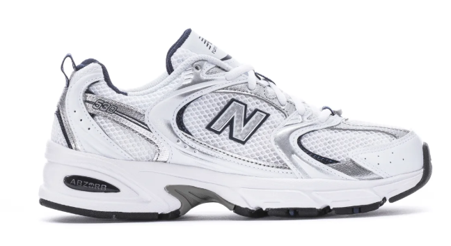 New Balance 530 Women's Wide Sneakers | White / Silver